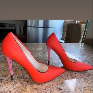 Fendi multicolor heels